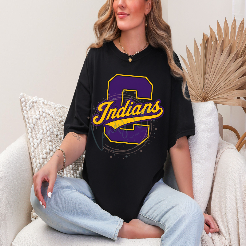 Indians C Logo Tshirt