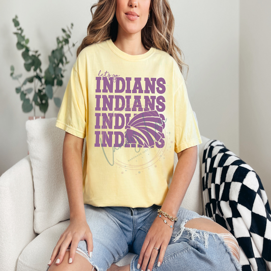 Indians Stacked Tshirt