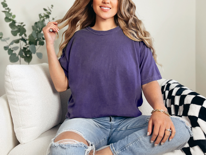 School Occupations Lavender Text Tshirt