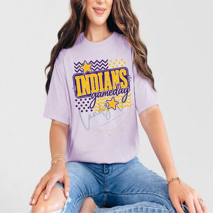 Indians Gameday Rectangle Tshirt