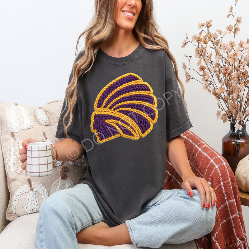 YOUTH Faux Yarn Indian Head Tshirt