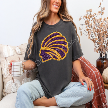 YOUTH Faux Yarn Indian Head Tshirt