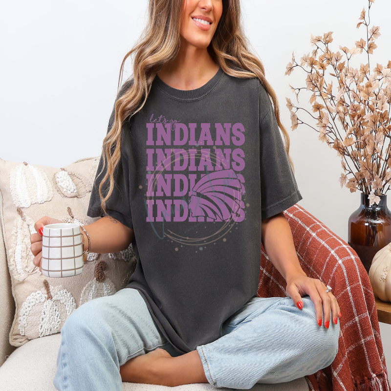 Indians Stacked Tshirt