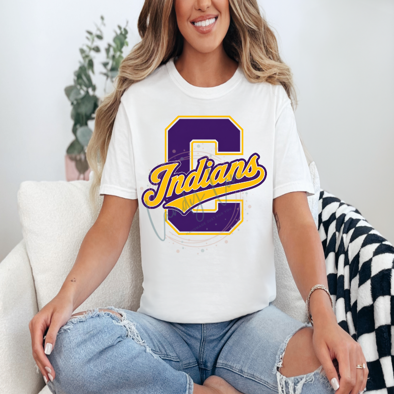 Indians C Logo Tshirt