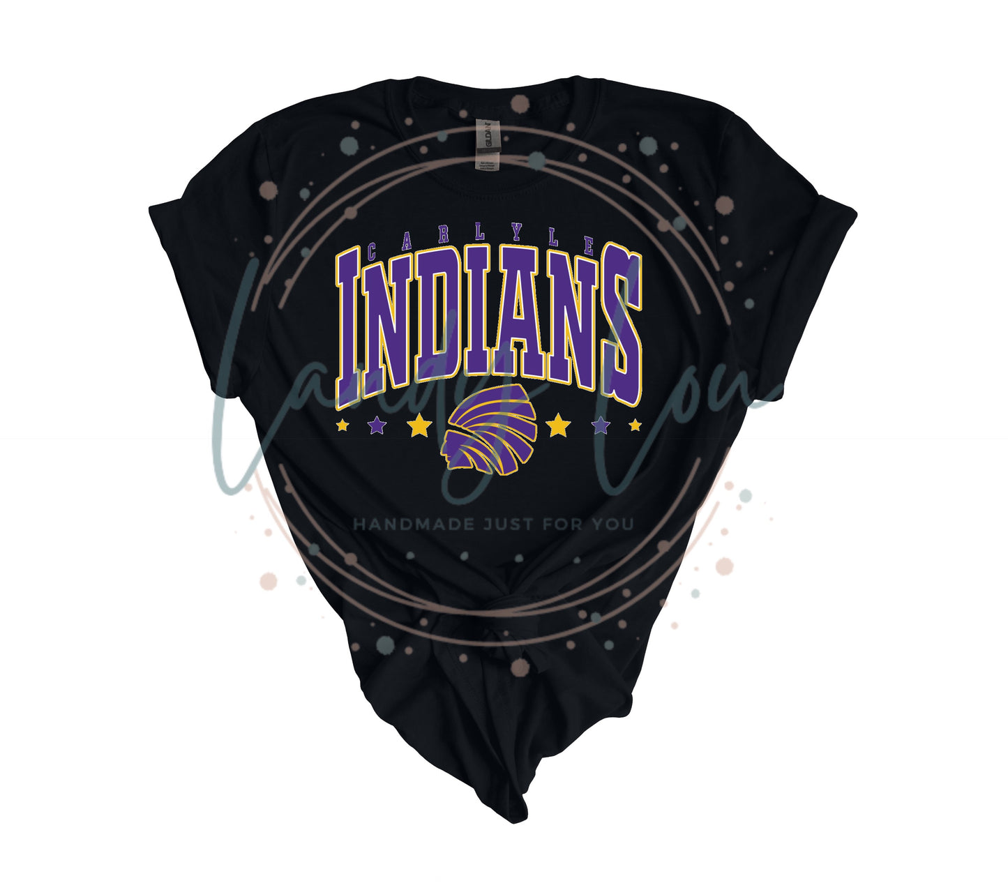 Indians With Stars Crewneck/T-shirt