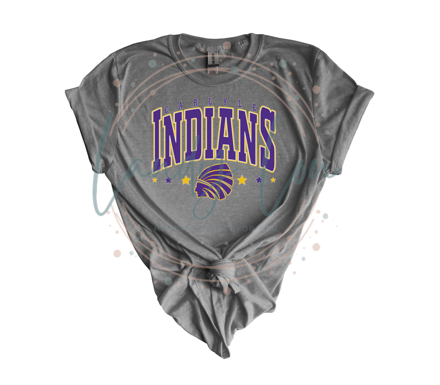 Indians With Stars Crewneck/T-shirt