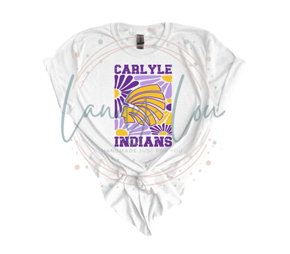Indians Retro Daisy Crewneck/T-shirt EXCLUSIVE