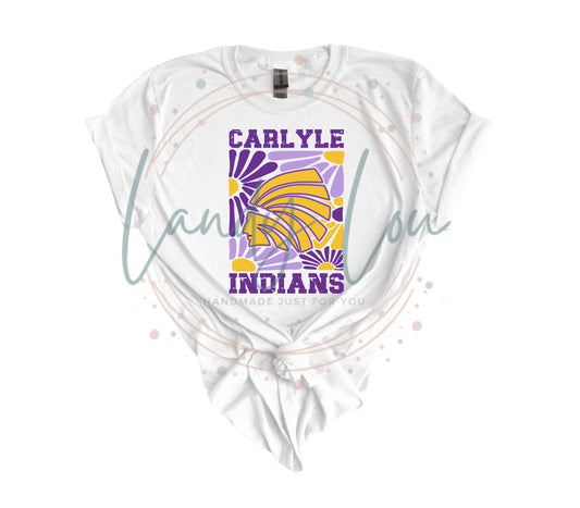 Indians Retro Daisy Crewneck/T-shirt EXCLUSIVE