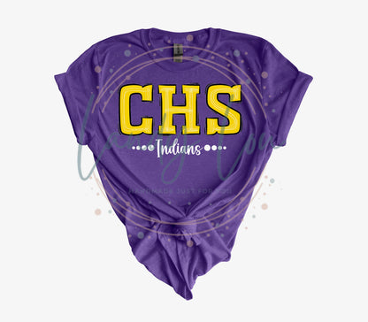 CHS Varsity Scribble Crewneck/T-shirt