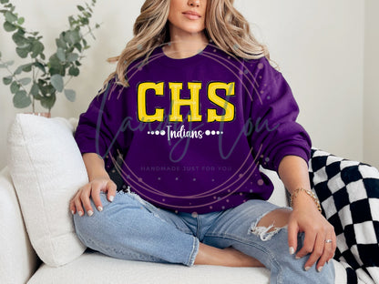 CHS Varsity Scribble Crewneck/T-shirt