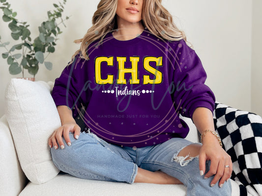 CHS Varsity Scribble Crewneck/T-shirt