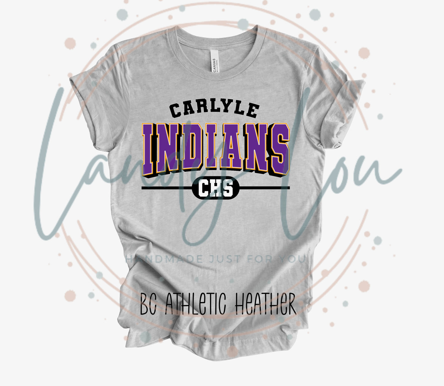 Indians Arched Text T-Shirt
