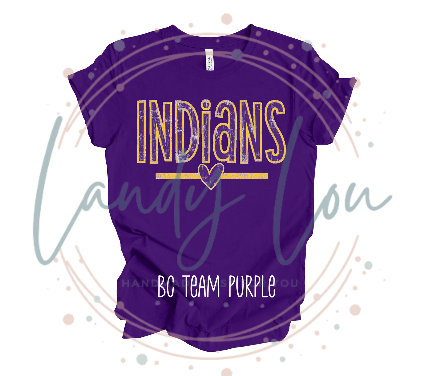 Indians Heart T-shirt