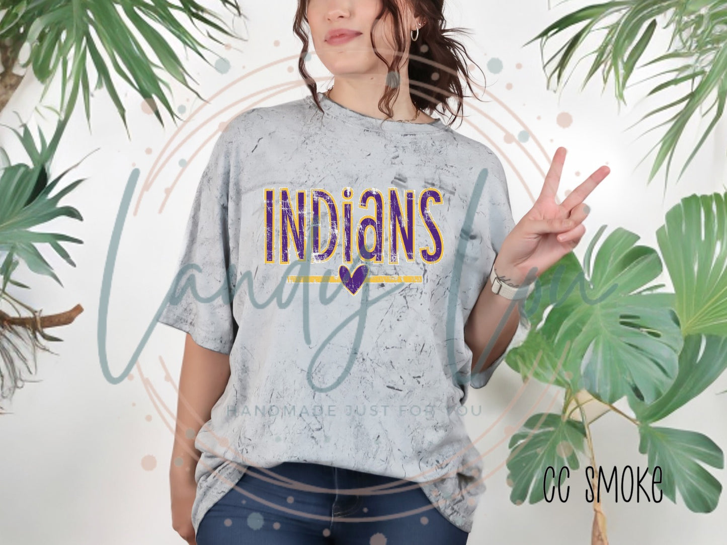 Indians Heart T-shirt