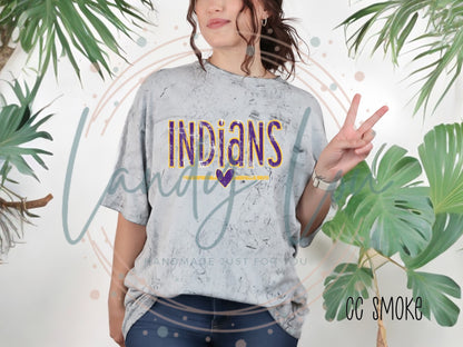 Indians Heart T-shirt