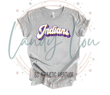 Load image into Gallery viewer, YOUTH Indians Retro Cursive T-Shirt
