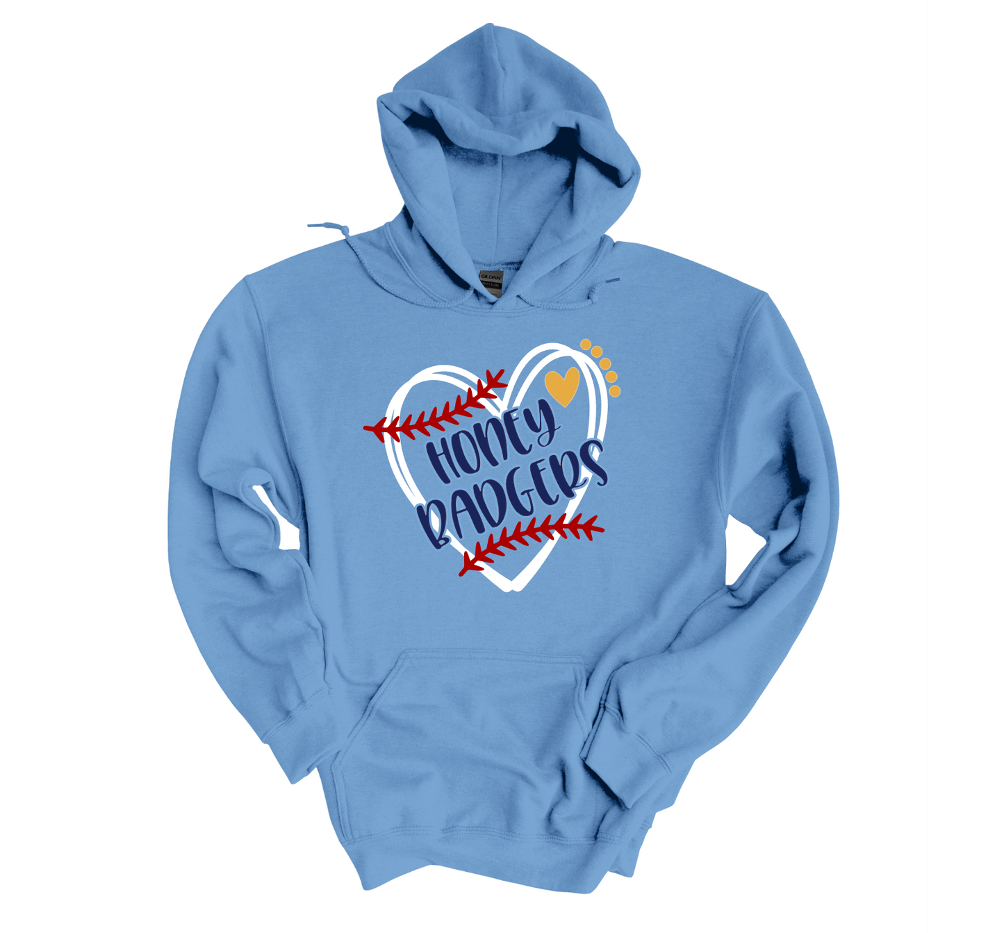 Honey Badger Heart Design T-shirt/Hoodie