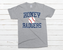 Load image into Gallery viewer, Honey Badger Distressed Logo T-shirt/Hoodie
